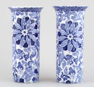 Vases Pair Spill c1930s